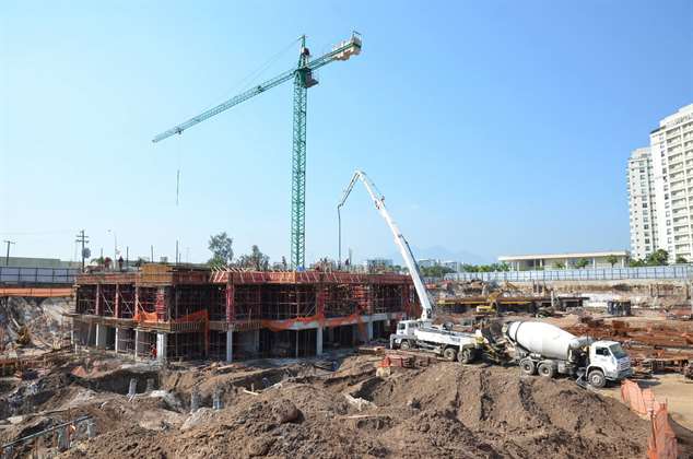 Início das obras | Riserva Golf Vista Mare Residenziale – Apartamento	na  Barra da Tijuca - Rio de Janeiro - Rio de Janeiro